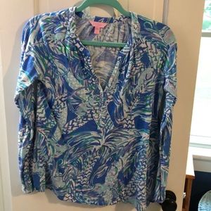 Lily Pulitzer long sleeved shirt